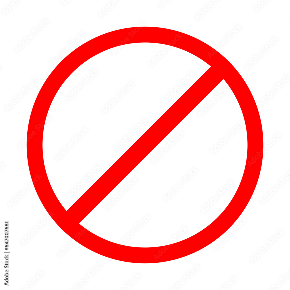 Prohibition sign template, ready to create prohibition warning labels Prohibition sign template, ready to create prohibition warning labels