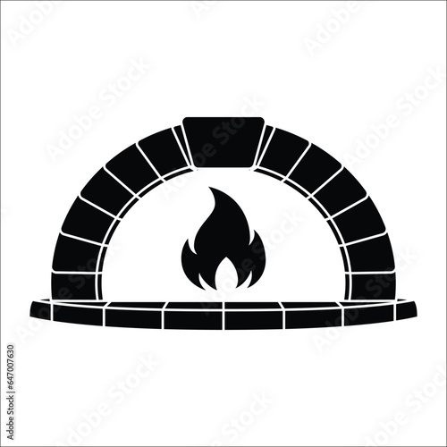 illustration of a stove