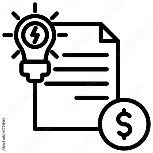 Electricity Bills Icon