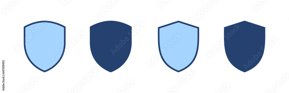 Shield icon vector. Protection icon. Security sign and symbol Shield icon vector. Protection icon. Security sign and symbol