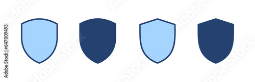 Free Download Shield icon vector. Protection icon. Security sign and symbol - GFXLoad