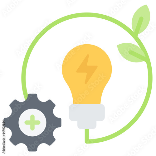 Energy Efficiency Icon