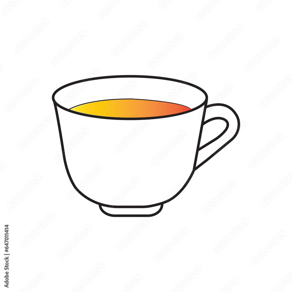 Cup of hot tea icon Cup of hot tea icon