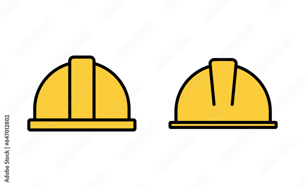 Helmet icon set for web and mobile app. Motorcycle helmet sign and symbol. Construction helmet icon. Safety helmet Helmet icon set for web and mobile app. Motorcycle helmet sign and symbol. Construction helmet icon. Safety helmet