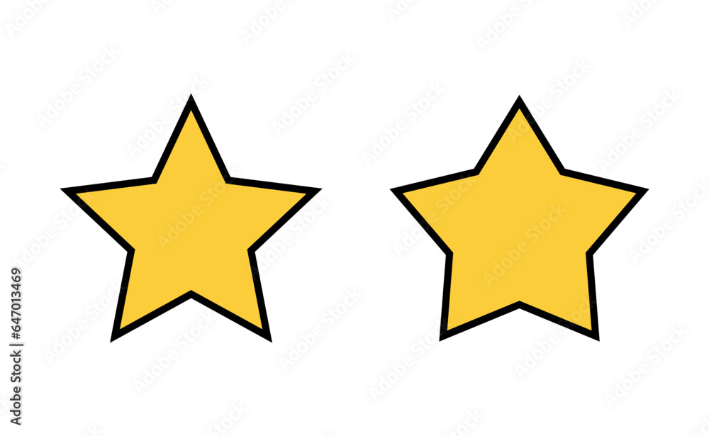 Star Icon set for web and mobile app. rating sign and symbol. favourite star icon Star Icon set for web and mobile app. rating sign and symbol. favourite star icon