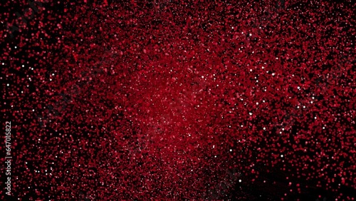Abstract background, shining, sparkling lights of red color glitter texture,red background