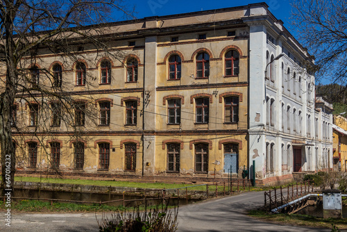 Old industrial buildings in Semily, Czechia