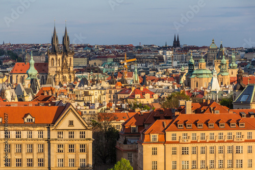 Wallpaper Mural Skyline of Prague, capital of the Czech Republic Torontodigital.ca