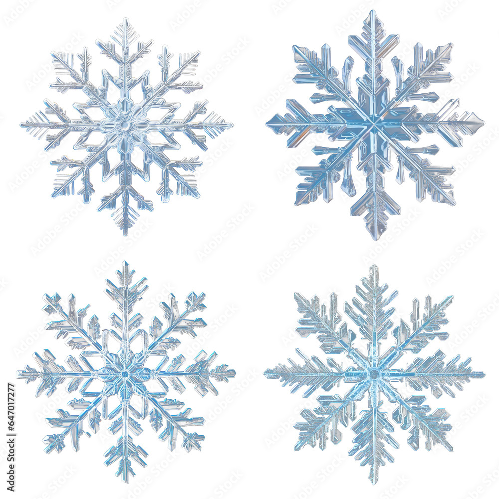 Snowflake Set Isolated on Transparent Background
Snowflake Set Isolated on Transparent Background