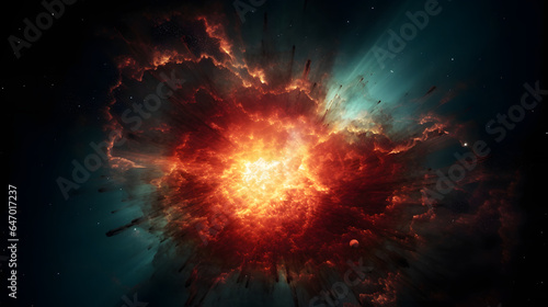 超新星爆発とは何か No.001 What is a Supernova Explosion Generative AI