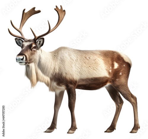 Reindeer Isolated on Transparent Background 