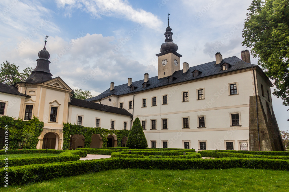 Zamek (chateau) in Letohrad, Czech Republic