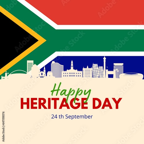 Premium Vector | Vector illustration for Heritage Day South Africa