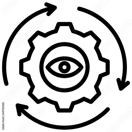 Visibility Outline Icon