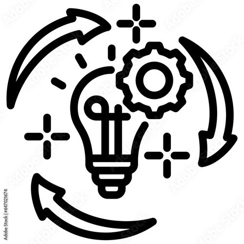 Innovation Outline Icon