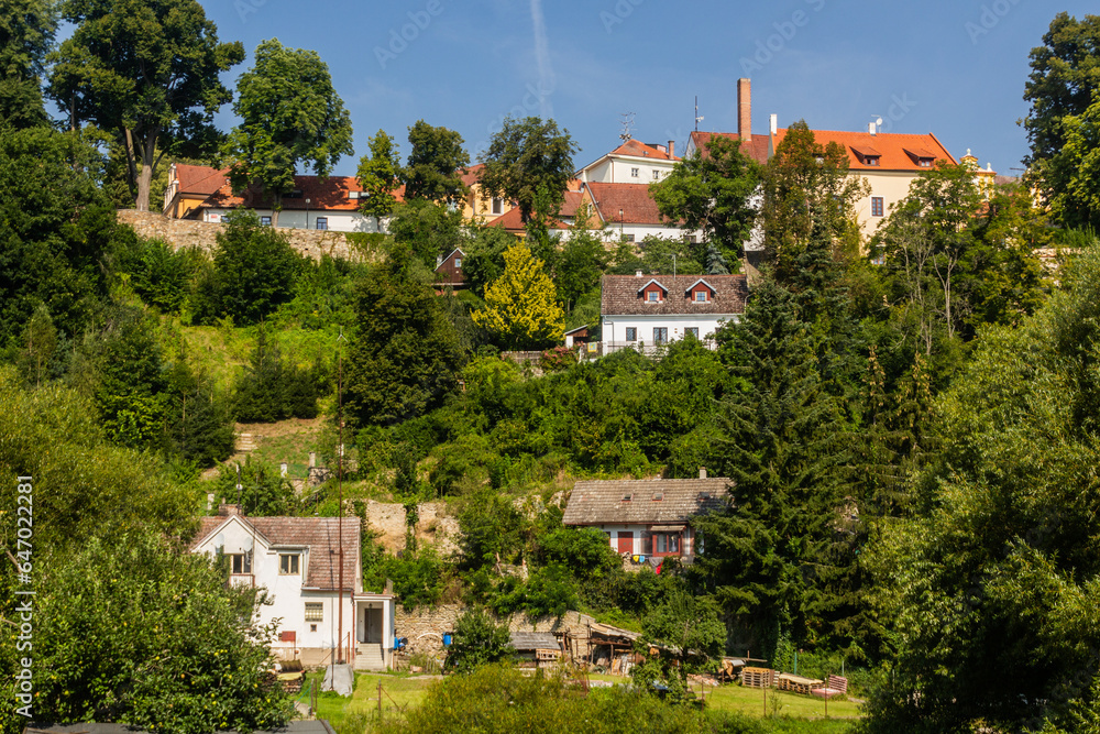 View of Bechyne town, Czech Republic