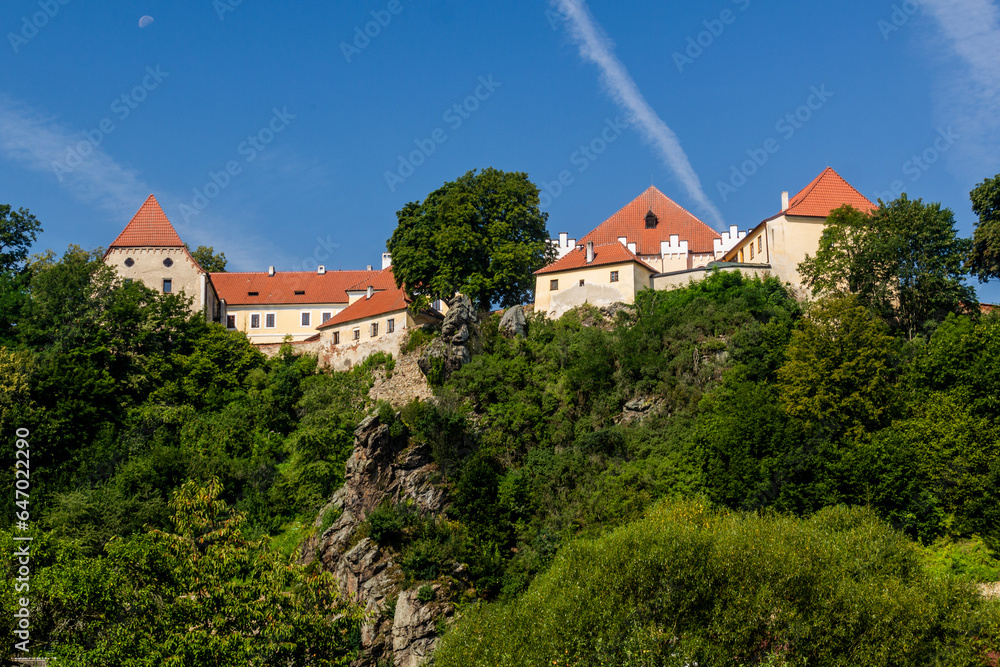 View of Bechyne castle, Czech Republic View of Bechyne castle, Czech Republic