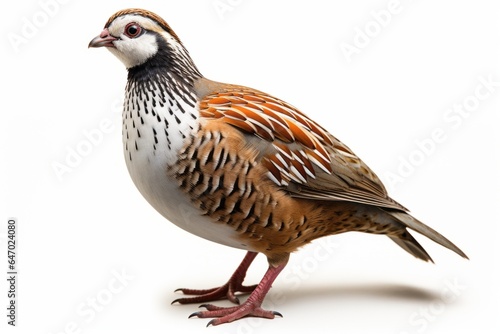 partridge, blank for design. Bird close-up. Background with place for text