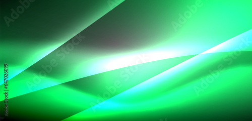 Neon-lit waves surge across background, mesmerizing dance of luminescence and motion. Dynamic backdrop captures essence of energy and modern aesthetics