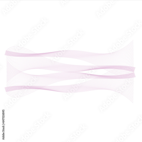 abstract design of curved lines of camp colors forming irregular shapes