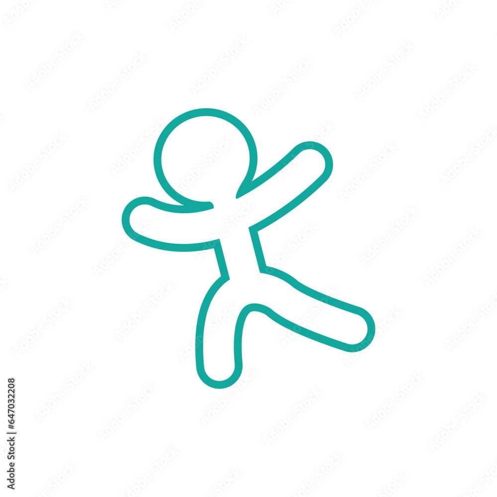 symbol of people in a cool style symbol of people in a cool style