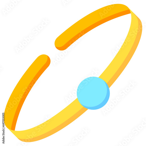 Bracelet icons, are often used in design, websites, or applications, banner, flyer to convey specific concepts related to fashion