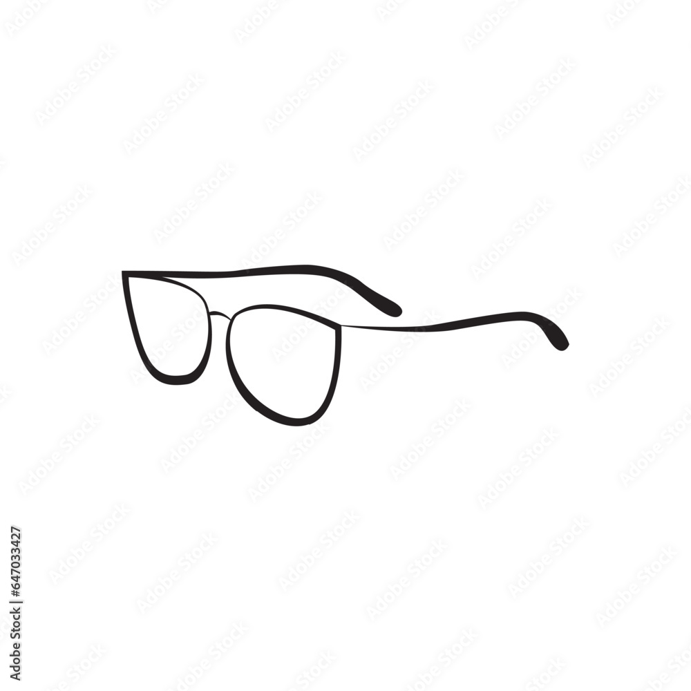 glasses graphic vector illustration glasses graphic vector illustration