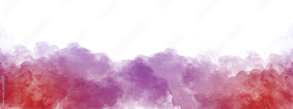 Fog or Smoke on transparent background. Abstract Smoke. Smoke texture. PNG