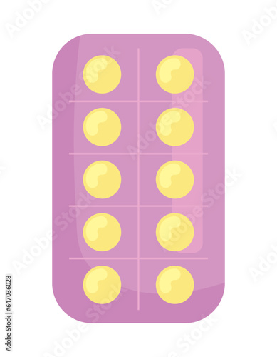 birth control pills protection icon