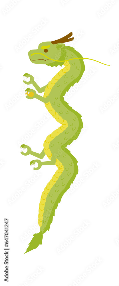 Obraz premium 辰のイラスト3