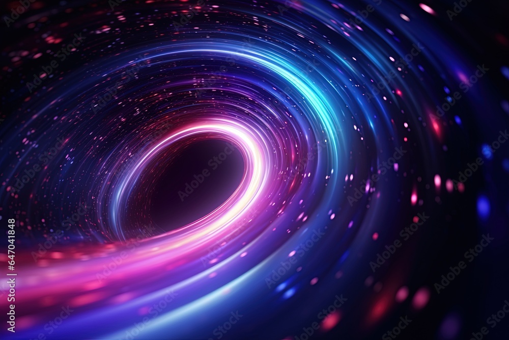abstract futuristic background with pink blue glowing neon moving high speed wave lines and bokeh lights. Data transfer concept Fantastic wallpaper abstract futuristic background with pink blue glowing neon moving high speed wave lines and bokeh lights. Data transfer concept Fantastic wallpaper
