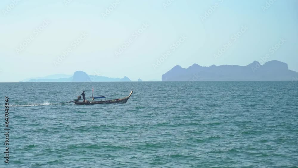 local fishing boat Sailing out to the seas of Thailand local fishing boat Sailing out to the seas of Thailand