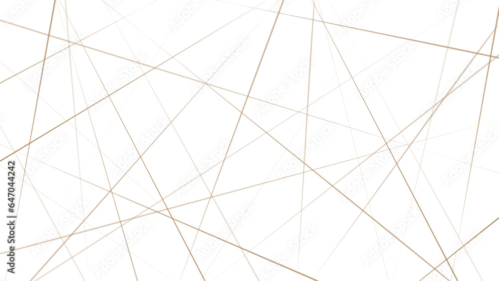 Trendy random diagonal lines image. Brown diagonal line isolated on white background.