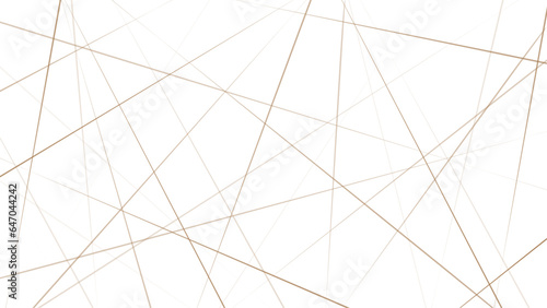 Trendy random diagonal lines image. Brown diagonal line isolated on white background.