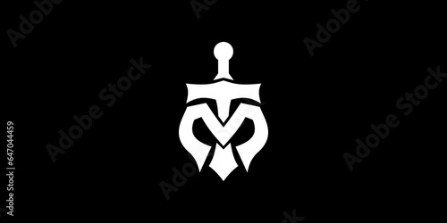 TM logo form shield and sword