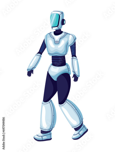 robot ai technology walking