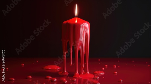 candles in a glass