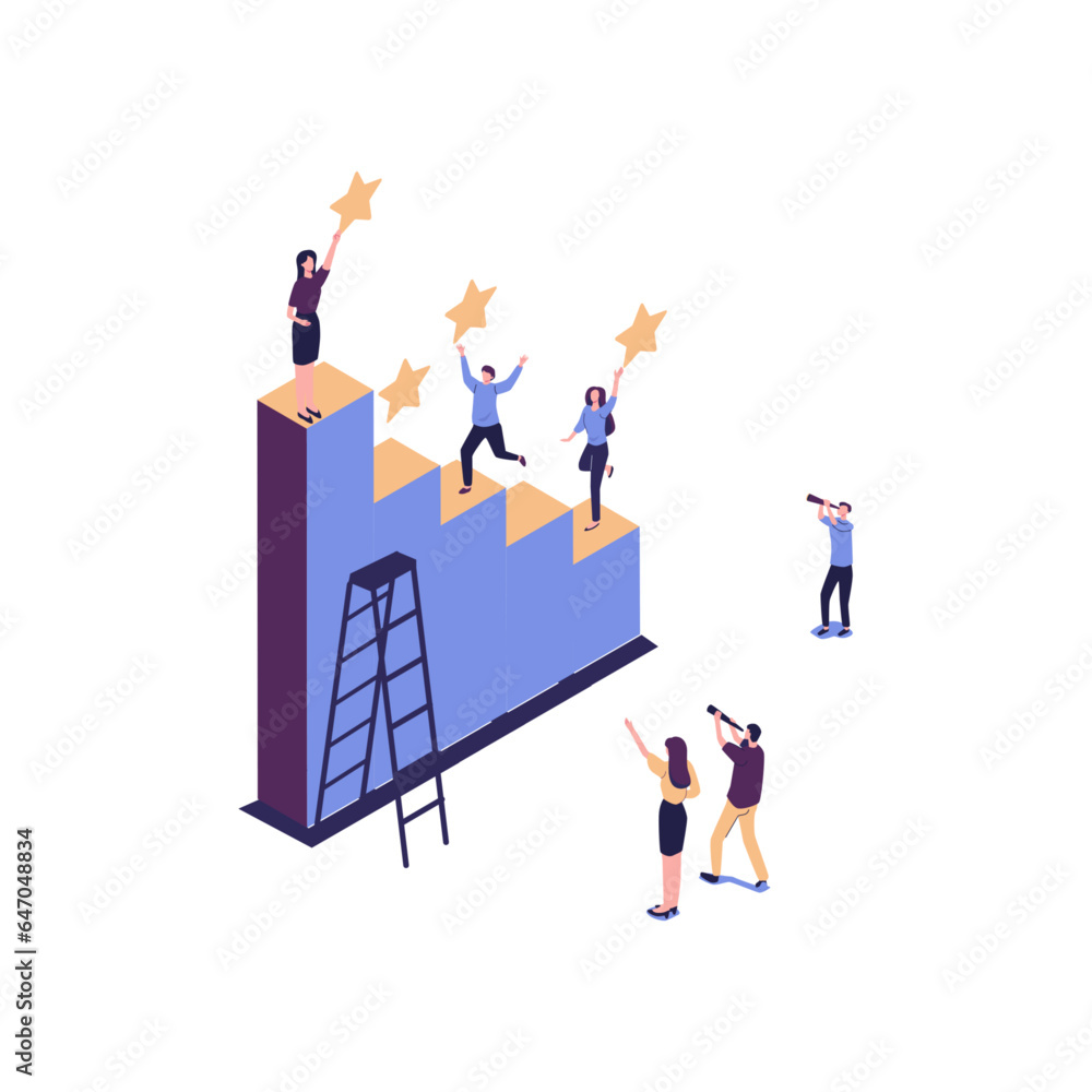 best estimate of performance, the score of five points. people leave feedback and comments, successful work is the highest score. - Vector best estimate of performance, the score of five points. people leave feedback and comments, successful work is the highest score. - Vector