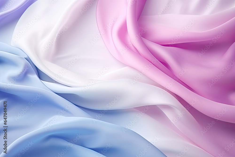 Obraz premium Pastel silk background, soft silky wallpaper 