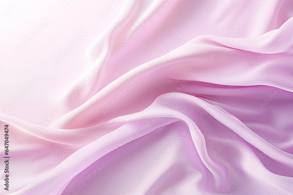 Obraz premium Pastel silk background, soft silky wallpaper 
