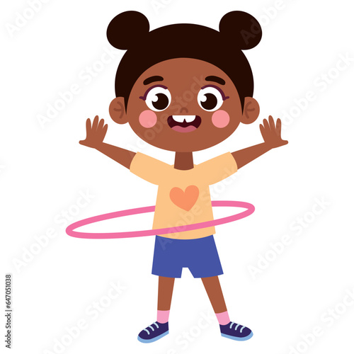 girl playing with ula ula