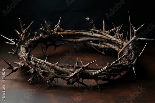 Crown of thorns, close-up