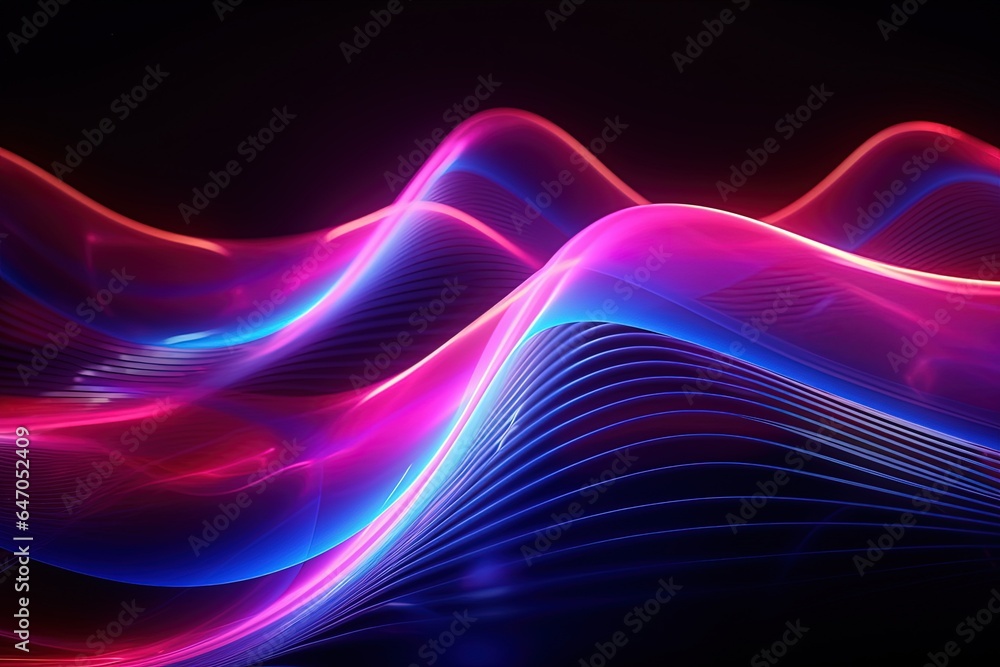 abstract futuristic background with pink blue glowing neon moving high speed wave lines and bokeh lights. Data transfer concept Fantastic wallpaper abstract futuristic background with pink blue glowing neon moving high speed wave lines and bokeh lights. Data transfer concept Fantastic wallpaper