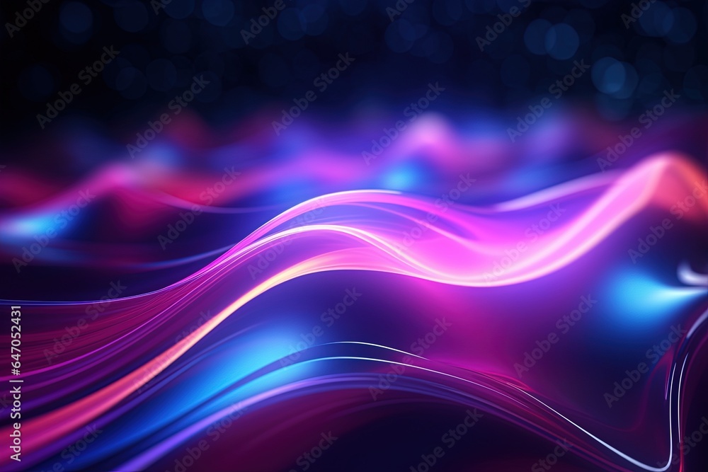 abstract futuristic background with pink blue glowing neon moving high speed wave lines and bokeh lights. Data transfer concept Fantastic wallpaper abstract futuristic background with pink blue glowing neon moving high speed wave lines and bokeh lights. Data transfer concept Fantastic wallpaper