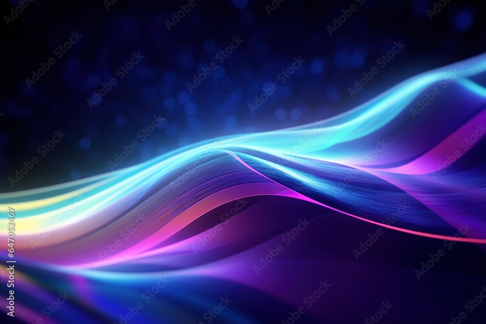 abstract futuristic background with pink blue glowing neon moving high speed wave lines and bokeh lights. Data transfer concept Fantastic wallpaper abstract futuristic background with pink blue glowing neon moving high speed wave lines and bokeh lights. Data transfer concept Fantastic wallpaper