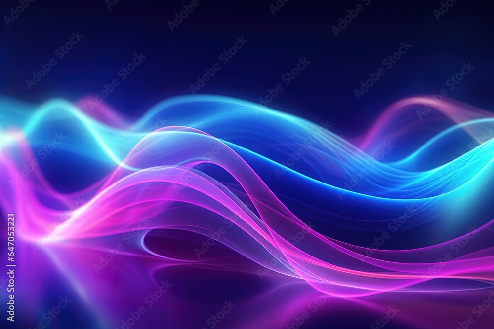 abstract futuristic background with pink blue glowing neon moving high speed wave lines and bokeh lights. Data transfer concept Fantastic wallpaper abstract futuristic background with pink blue glowing neon moving high speed wave lines and bokeh lights. Data transfer concept Fantastic wallpaper