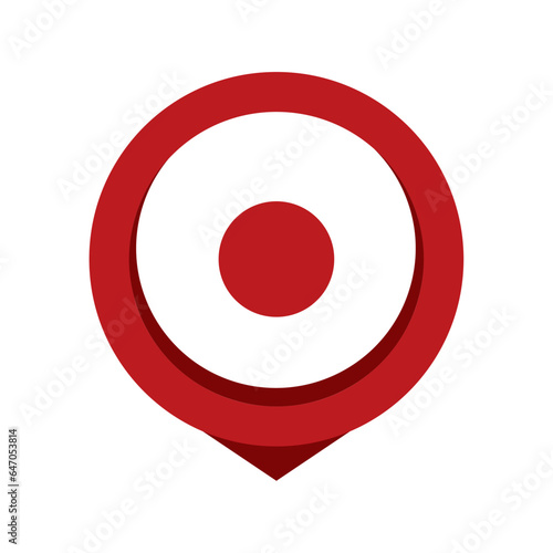 pin icon location target