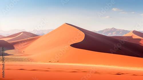 Panoramic view from Dune  at landscape