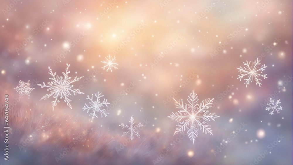 Christmas background with snowflakes Christmas background with snowflakes