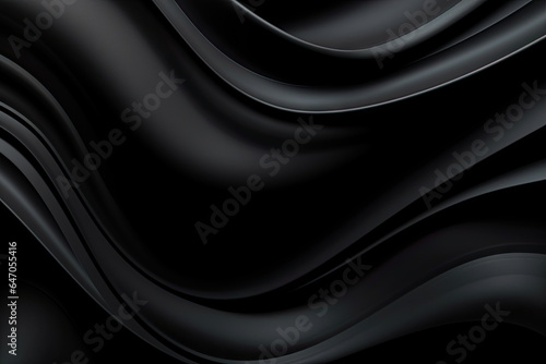 Abstract smooth black background closeup texture of black color